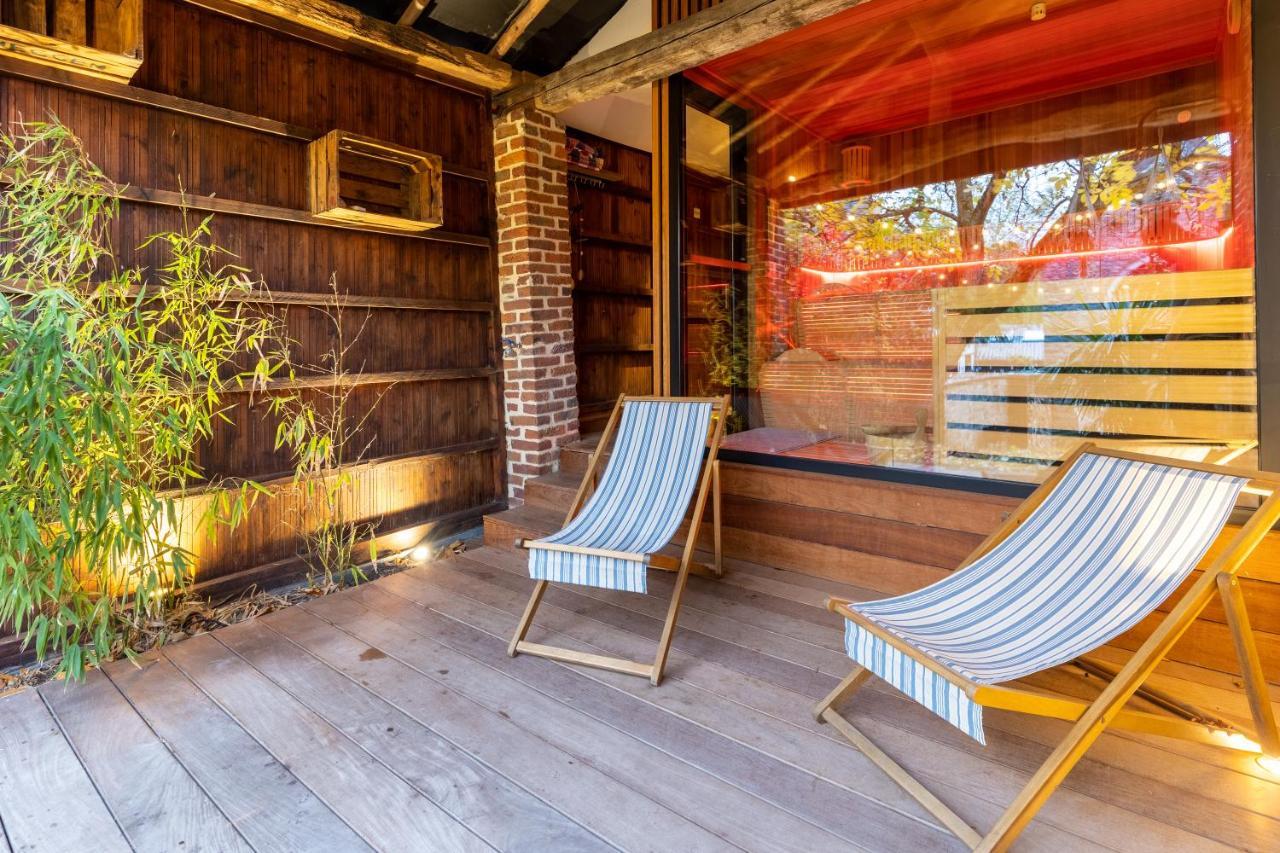 Tynil Saint Jean: Renovated Old Barn + Nordic Bath Villa Aubel Exteriör bild
